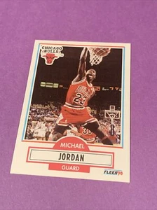 1990-91 Fleer Michael Jordan Chicago Bulls #26 - Picture 1 of 2