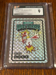 2024 Veefriends Super Stickers Forever Phoenix Hologram /55 CGC 9 - Picture 1 of 1