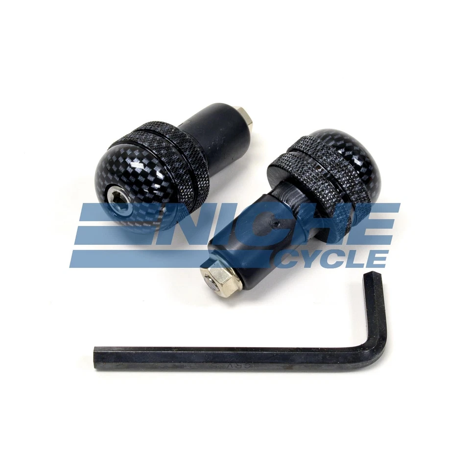 Manillar de motocicleta moleteado con extremos de barra de billet antivibración Foto 1 de 1