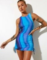 MOTEL ROCKS Ardilla Bodycon Dress in 