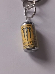 Schlüsselring aus gelber Monsterdose - Bild 1 von 2