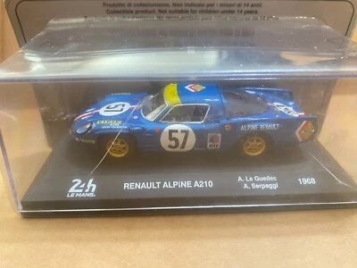 Alpine A210 #57 9th 24h LeMans 1968 1:43 Altaya (CRACK IN THE DOME) Foto 1 de 4