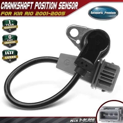 Nuevo sensor de posición del cigüeñal para KIA RIO 2001-2005 L4 1,5 L L L4 1,6 L 0K30A18891 Foto 1 de 4
