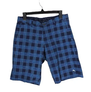 Tommy Bahama Herrenshorts kariert Logo adrett Golf Performance 10,5" Schrittlänge Gr. 30 - Bild 1 von 11