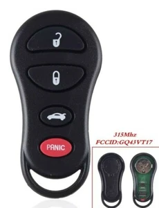 Fits Jeep Dodge 2002-2005 Caravan Dakota Chrylser GQ43VT17T Remote Car Key - Picture 1 of 4