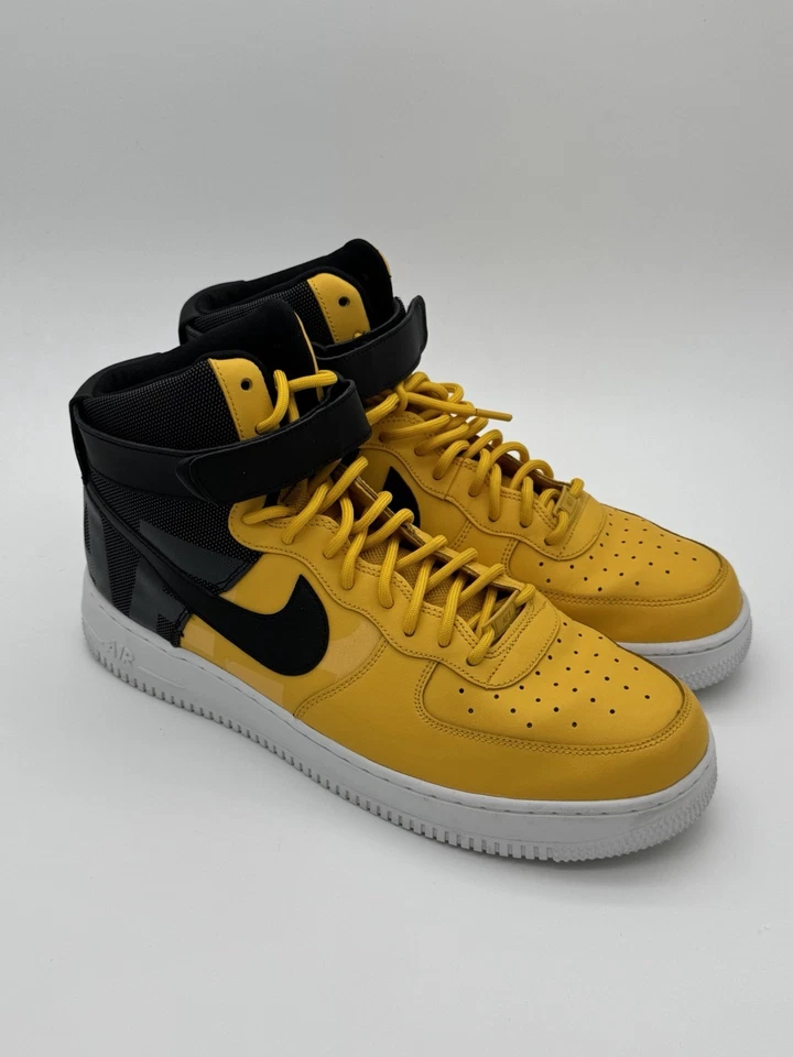 Size 13 - Nike Air Force 1 '07 LV8 High Yellow Ochre - Image 1 of 4
