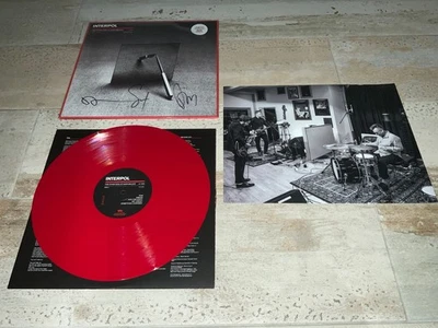 INTERPOL The Other Side of Make Believe Ltd Red Vinyl Signed Autographed + photo - Image 1 of 4