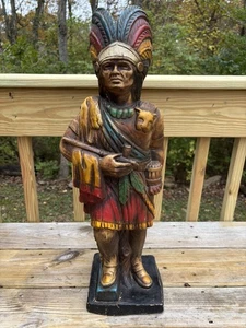 Espositore da banco indiano negozio di sigari vintage ALFCO-NY maestri olandesi anni 50 - Foto 1 di 17