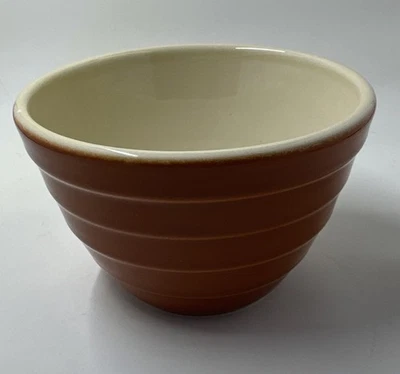 Crate & Barrel Fruit / Dessert Bowl 4.75" Turquoise Beehive Ribbed Replacement - Image 1 of 4