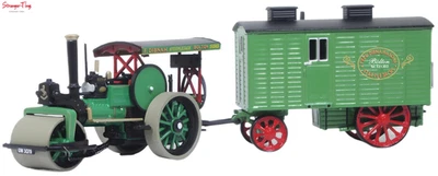 Oxford Diecast Fred Dibnah Aveling & Porter Road Roller Betsy & Wagon 1: — 第 1/4 张图片