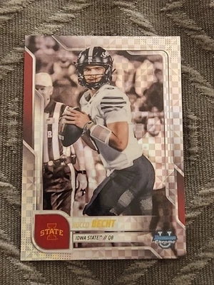  2025 Bowman Chrome University ROCCO BECHT X-Fractor  Iowa State  - Image 1 of 3