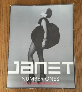 Janet Jackson Number Ones Up Close and Personal Tour Program Photo Magazine 2011 - Imagen 1 de 3