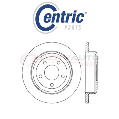 Centric C-TEK Disc Brake Rotor for 1996-2002 Ford Crown Victoria 4.6L V8 - xi - Imagem 1 de 4