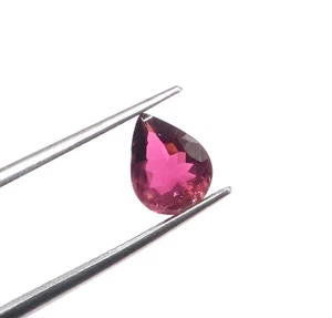 1.50 Ct, Natural Tourmaline Faceted Cut, Genuine Tourmaline Cut Jewelry Making - Picture 1 of 5