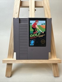 Golf (Nintendo Entertainment System, 1985) Tested Cart And Dust Cover