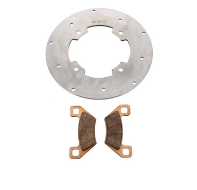 Arctic Cat 550 XR XT 2015 rotor de freno trasero y pastillas de freno de servicio severo Foto 1 de 4