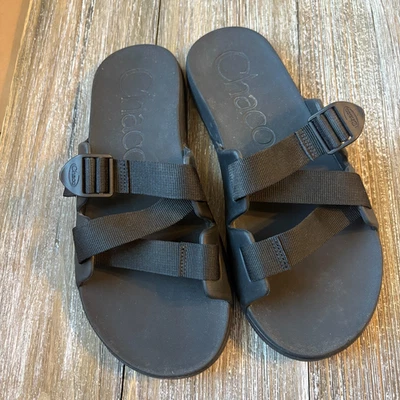 Sandalia Chaco Chillos Slide Hombre 12 Negra Correa Z con Hebilla Cinch JCH107089 Foto 1 de 4