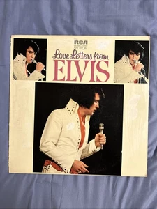 Elvis Presley Love Letters LSP - 4530 Tan Label Vinyl LP - Picture 1 of 8