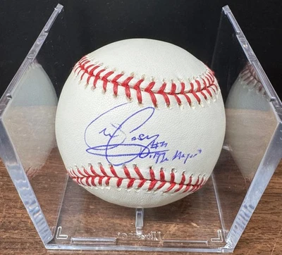 Sean Casey Signed Autographed Inscribed "The Mayor" Rawlings OML Baseball JSA - Image 1 of 3