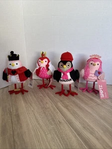 Target Birds Valentines 4er Set Limited Edition 2024-2025 Neu Mit Etikett - Bild 1 von 17