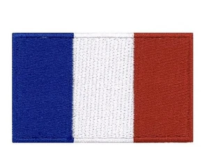 French Flag Patch Embroidered Tactical Sew On Decal France FR Free Shipping! - Picture 1 of 2