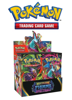 Pokemon Megaevoluzione Fiamme Spettrali Box 36 Buste ITA - Immagine 1 di 4