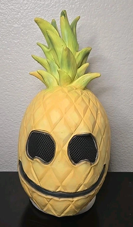 Pineapple Fruit Latex Mask, Cosplay Latex  Halloween Prop Head Piece  - Image 1 of 4