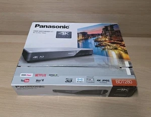Panasonic DMP-BDT280EB 4K Ultra HD Upscaling Built-in Wi-Fi Blu-ray Disc Player - Picture 1 of 4