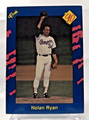 1990 Classic #1 - Nolan Ryan - Texas Rangers - Near Mint - Image 1 of 2