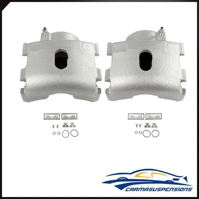 Par de pinzas de freno delanteras para Dodge B150/B250/D250/D350 Chrysler Town & Country Foto 1 de 4