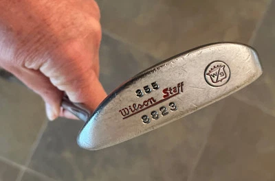Wilson Staff 8823 355 Putter RH Steel Shaft 35.5 Inches Original Leather Grip - Image 1 of 4