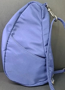 Ameri Bag Healthy Back Bag Mini Sling Crossbody Baglett Blue Adjustable Nylon - Picture 1 of 6