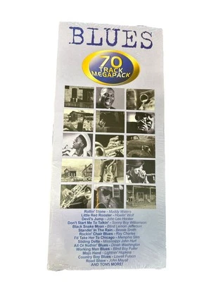 Blues : 70 Track Megapack , New Sealed Four Disc Set - Image 1 of 2