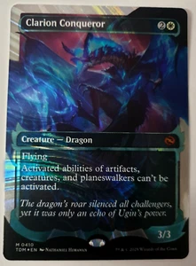 MTG:Tarkir Dragonstorm - Clarion Conqueror - Showcase HALO FOIL Mythic - NM 0410 - Bild 1 von 2