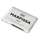 FRIDGE MAGNET - Marpissa - Paros - Greece - Lat/Long