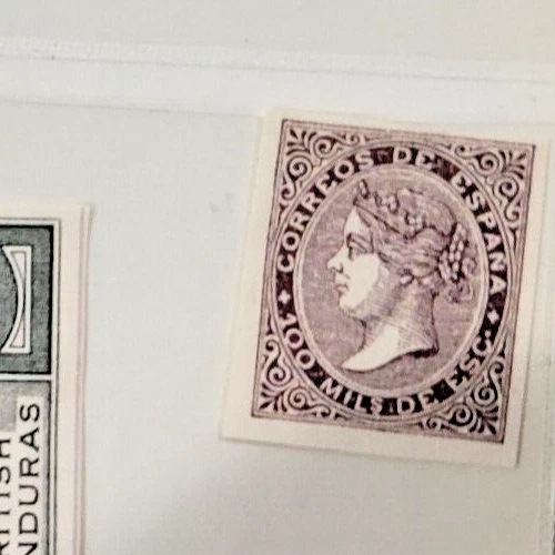 SPAIN. IMPERF. NEVER ISSUED. MNH. ESSAY? PROOF? REPLICA? - Image 1 of 1