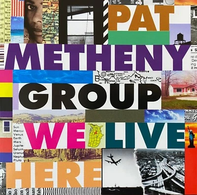 CD - pat Metheny group – we live here – 1995 - 8p booklet - GED 24729 - Bild 1 von 4