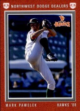 2008 Boise Hawks Grandstand #21 Mark Pawelek Springville Utah UT Baseball Card