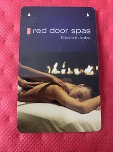 Harrah’s Resorts Hotel Room Key Card “Red Door Spas” Production Code C2-4146069 - Picture 1 of 2