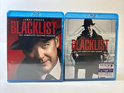 Serie de TV The Blacklist Temporada 1 + 2 (Blu-ray Región A) *NUEVO, ¡Sellado! Foto 1 de 3