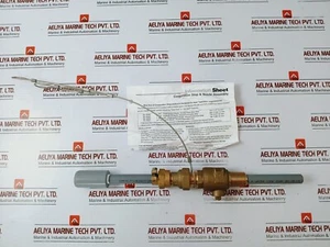 LMI 49287 Corporation Stop & Nozzle Assembly 3/4" NPT CPVC Nozzle Bronze - Picture 1 of 8