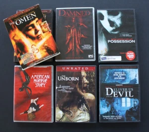 Horror DVD Lot Unborn Possession Unrated Omen Damned AHS 1 Deliver Us From Evil - Foto 1 di 15