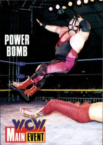 1995 Cardz WCW Main Event Wrestling Card #58 Power Bomb Vader - Picture 1 of 2