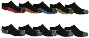 Fruit Of The Loom Kids Boys No Shows Socks 10 Pairs - Picture 1 of 4