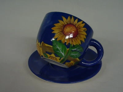 Pflanz Tasse blau - Bild 1 von 2