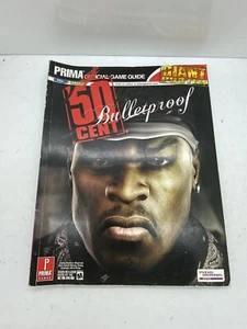 50 Cent: Bulletproof Prima Official Strategy Guide PS2 Xbox - Imagen 1 de 2