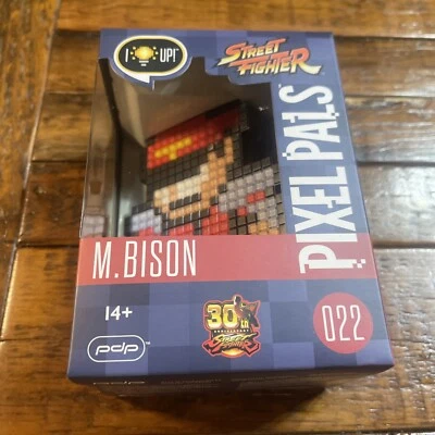 FIGURAS COLECCIONABLES PIXEL PALS ILUMINADAS M. BISONTE STREET FIGHTER NUEVAS PRECINTADAS Foto 1 de 4