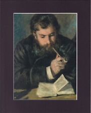 8X10" Matted Print Art Picture: Auguste Renoir, Claude Monet 1872