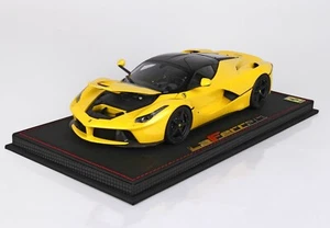 BBR 1/18 Ferrari LaFerrari Diecast Yellow Modena with matt black wheels - Picture 1 of 10