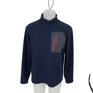 VINEYARD VINES Golf 1/4 Zip Pullover Performance Medium Men Sz M 57-11 - Picture 1 of 9